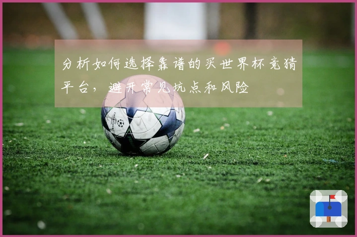 分析如何选择靠谱的买世界杯竞猜平台，避开常见坑点和风险